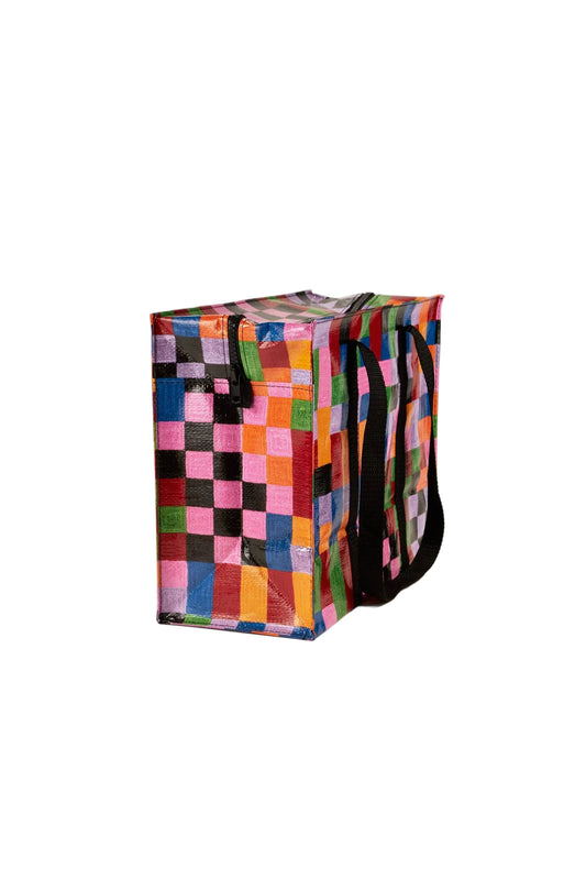 Color Cube Shoulder Tote