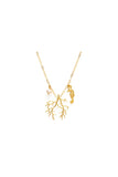 Coral Charm Necklace