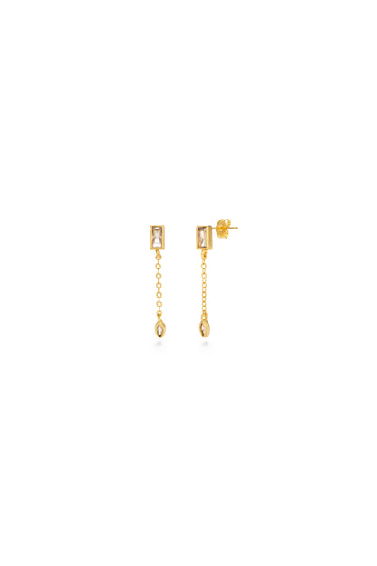 Cosmo Drop Stud Earrings
