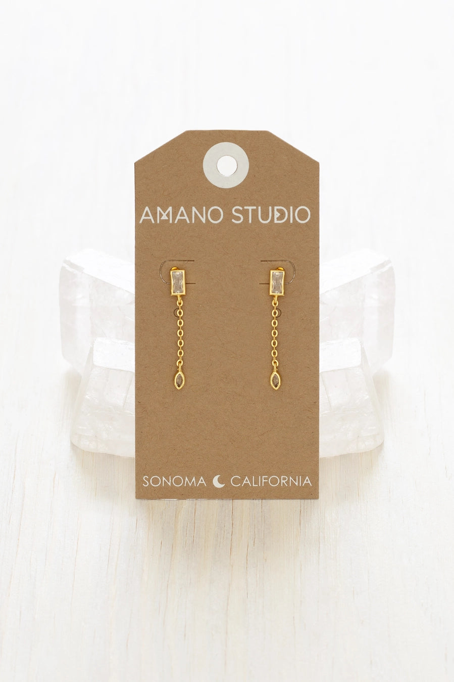 Cosmo Drop Stud Earrings