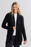 CozyChic Lite® Circle Cardi Black