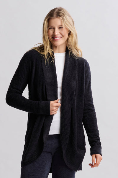 CozyChic Lite® Circle Cardi Black