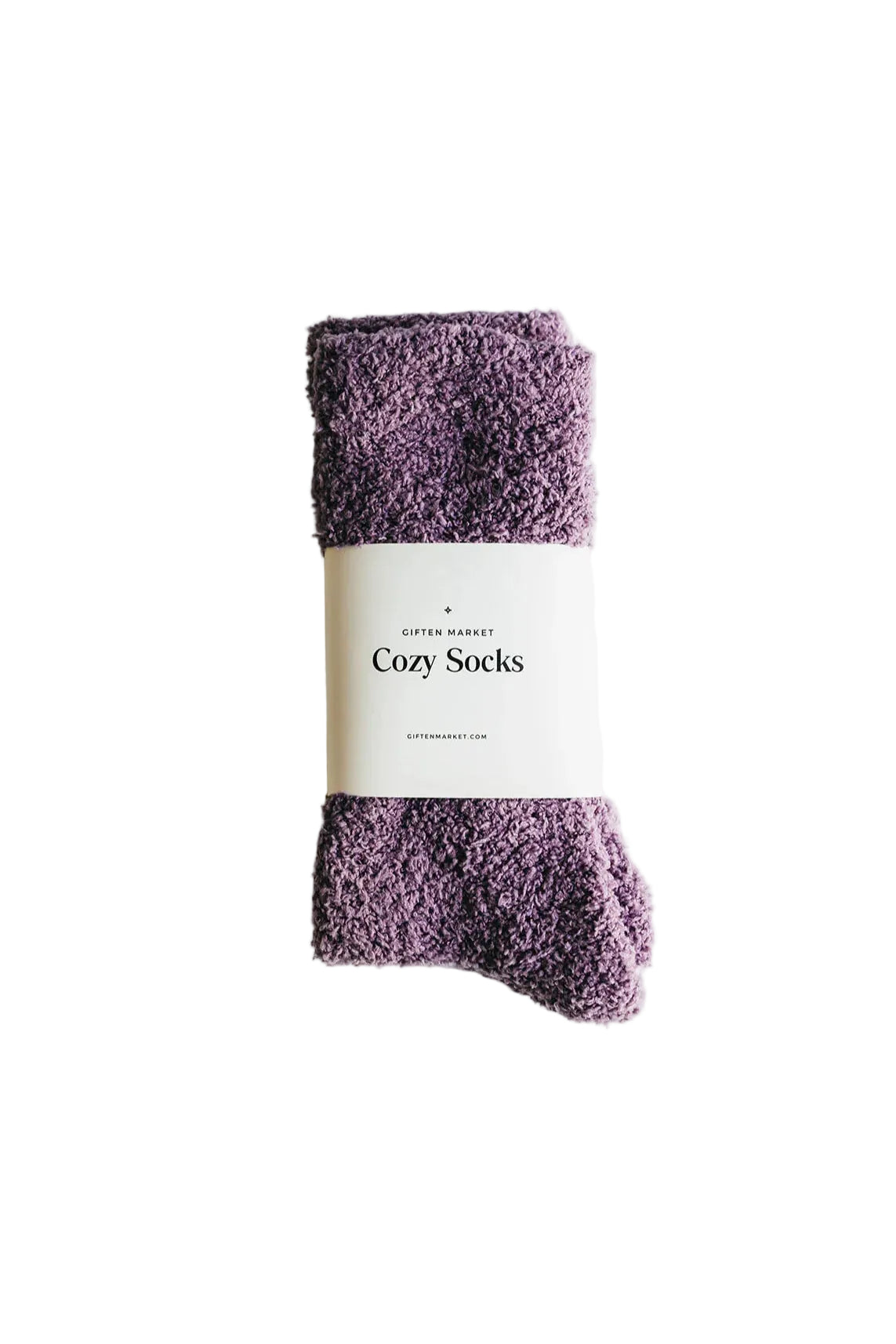 Cozy Cloud Socks Plum