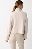 Cozy Lurex Popover Top