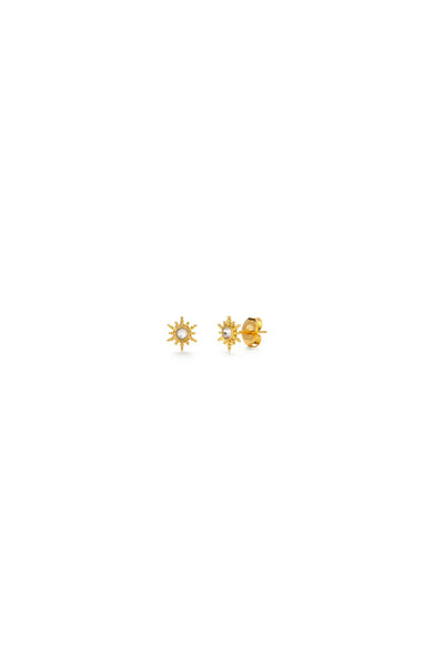 Crystal Starburst Stud Earrings