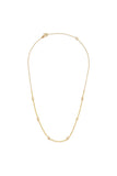 Crystal Station Chain Necklace