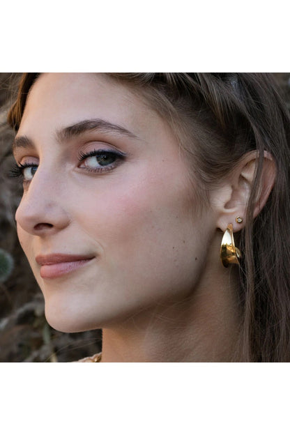 Terra Studs Crystal
