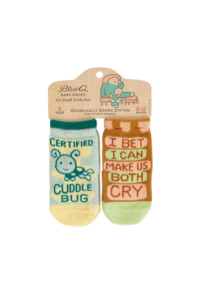 Cuddle Bug/Both Cry Baby Socks