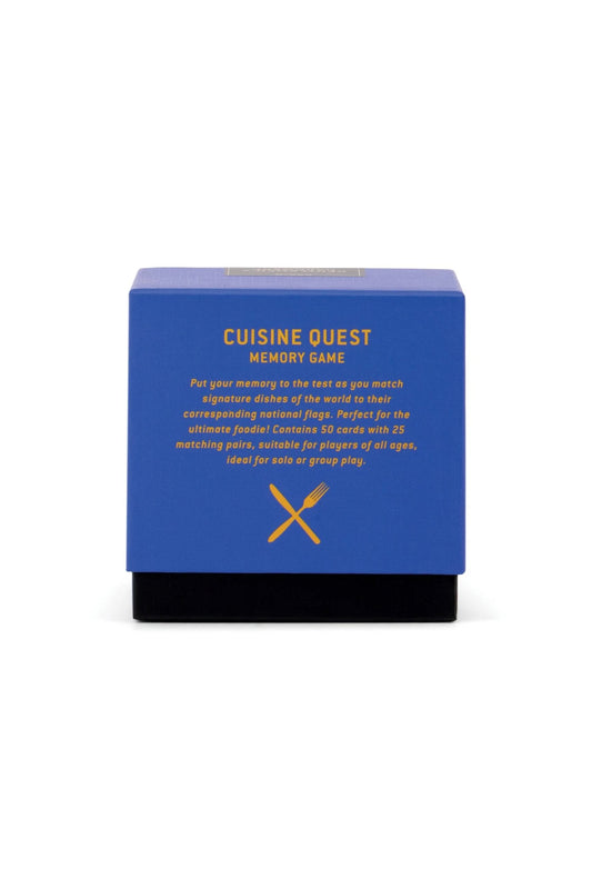 Cuisine Quest Memory Game