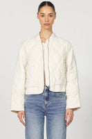 Maverick Quilted Jacket Whitecap Gray