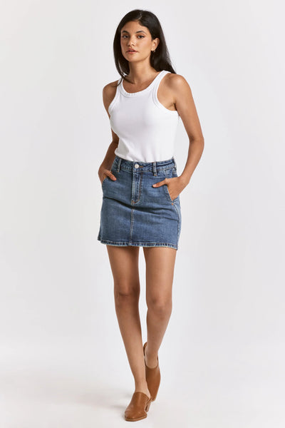 Quinn Denim Skirt