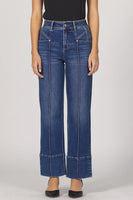 Holly Straight Leg Front Seam Jean