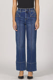 Holly Straight Leg Front Seam Jean