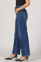 Holly Straight Leg Front Seam Jean