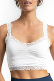Lace Bralette White