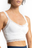 Lace Bralette White