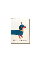 Dachshund Birthday Card