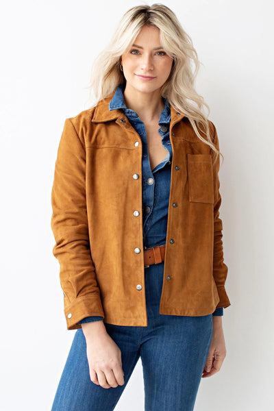 Dakota Suede Shirt Jacket