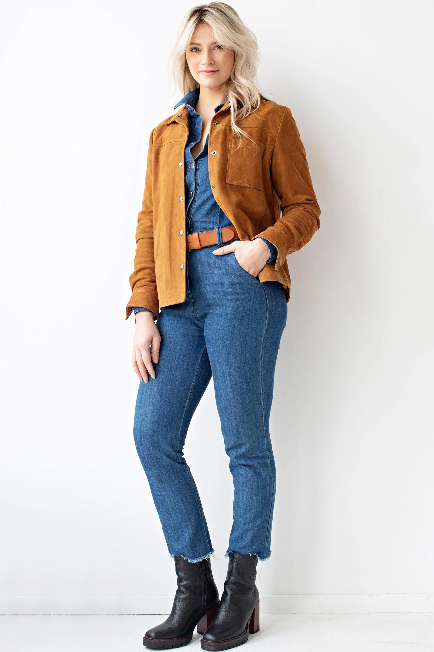 Dakota Suede Shirt Jacket