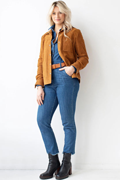 Dakota Suede Shirt Jacket
