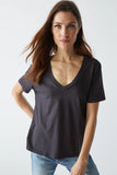 Oxide Daria V-Neck Tee