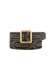 Daya Studded Leather Belt