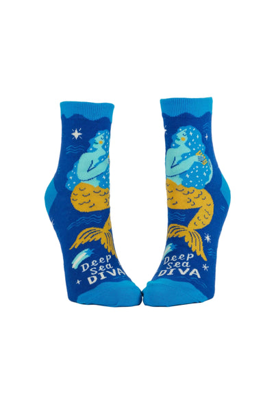 Deep Sea Diva Ankle Socks