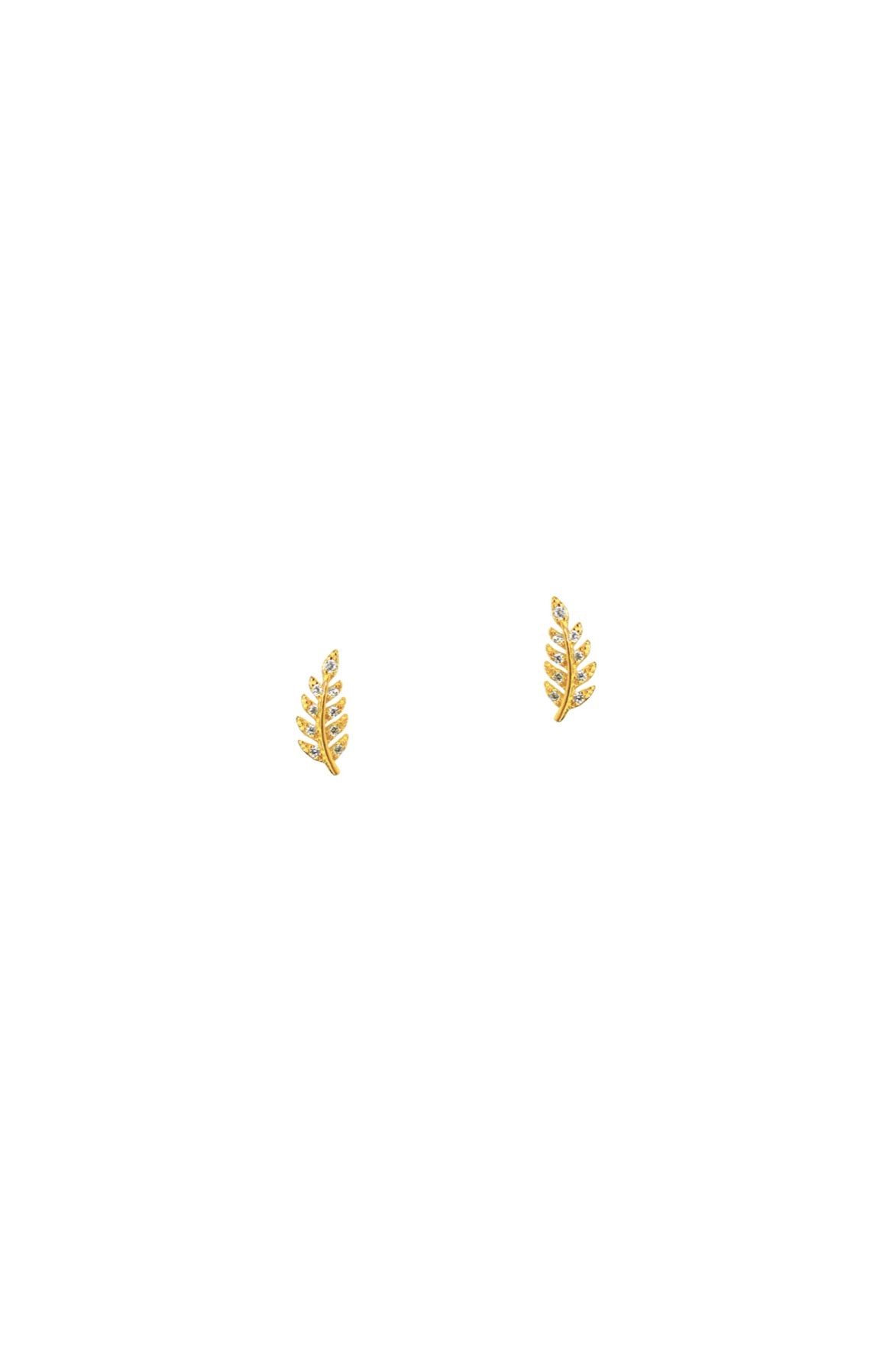 Delicate Leaf Studs