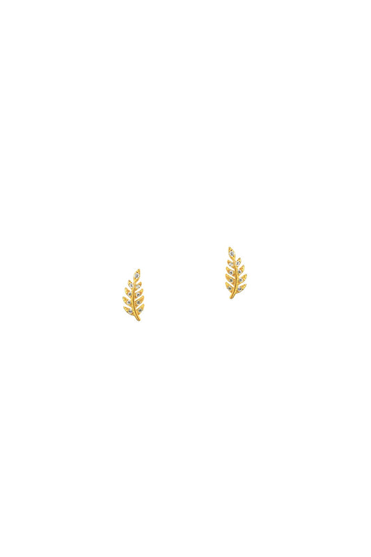 Delicate Leaf Studs