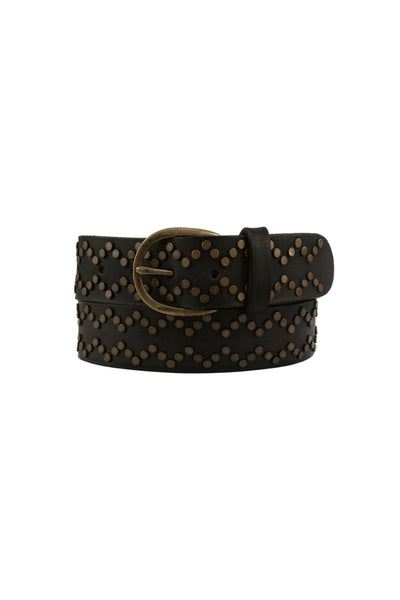Demi Studded Belt Grey