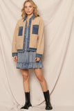 Denim Sherpa Jacket