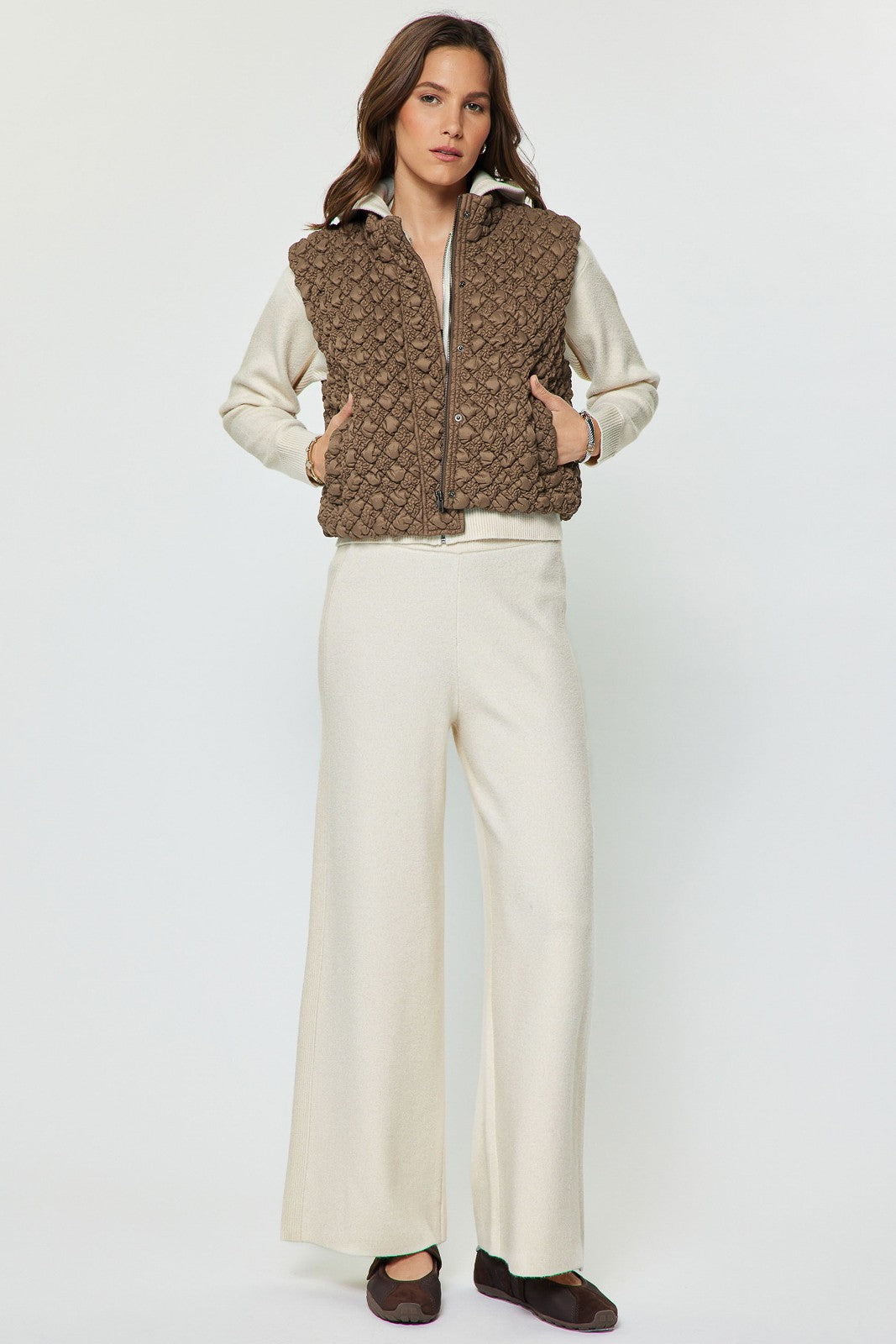 Diamond Quilted Puffer Vest