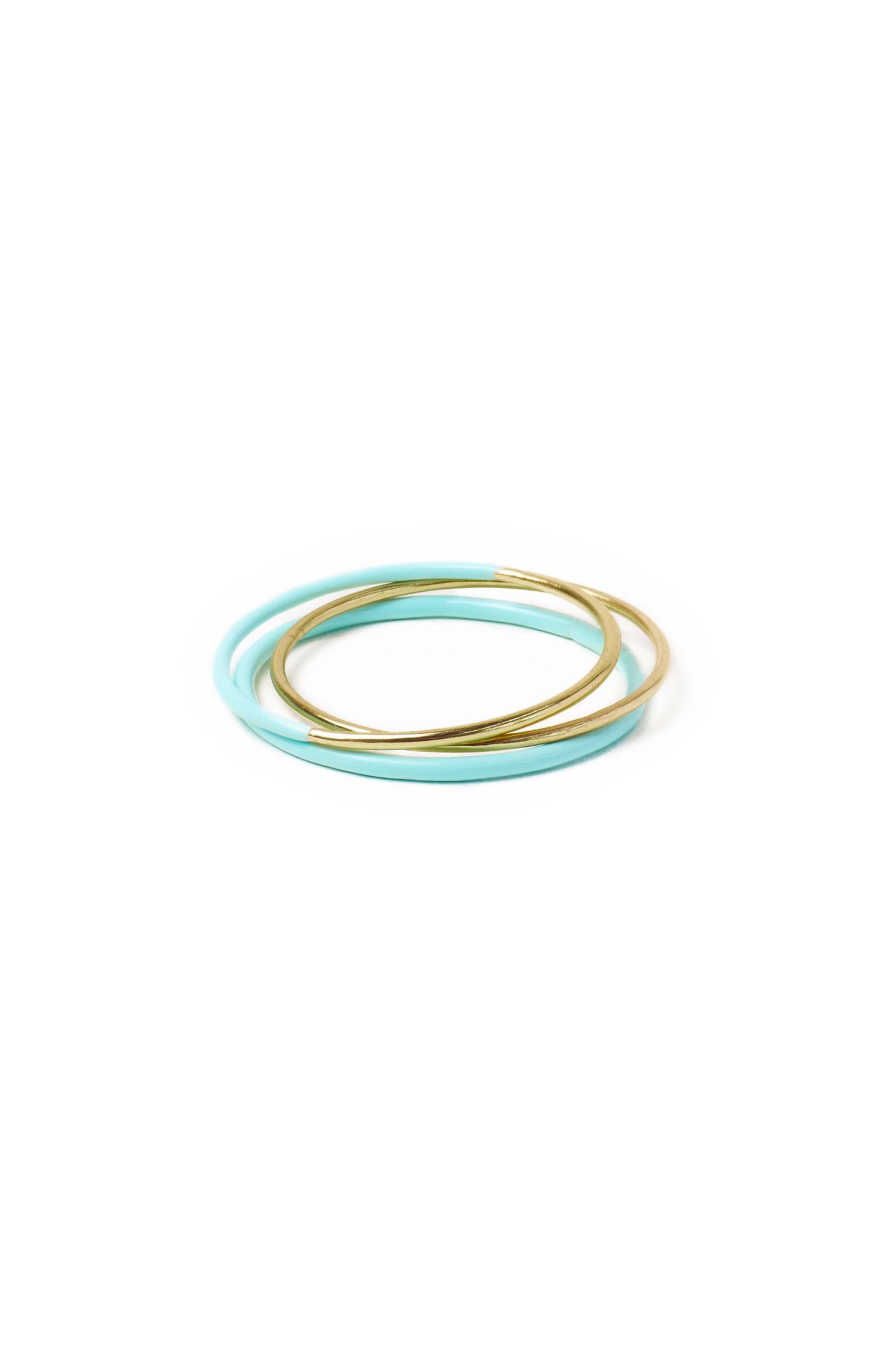 Diane Bangles Aqua Enamel