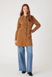 Dirt Bike Suede Trench Coat
