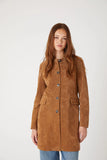 Dirt Bike Suede Trench Coat