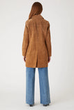 Dirt Bike Suede Trench Coat