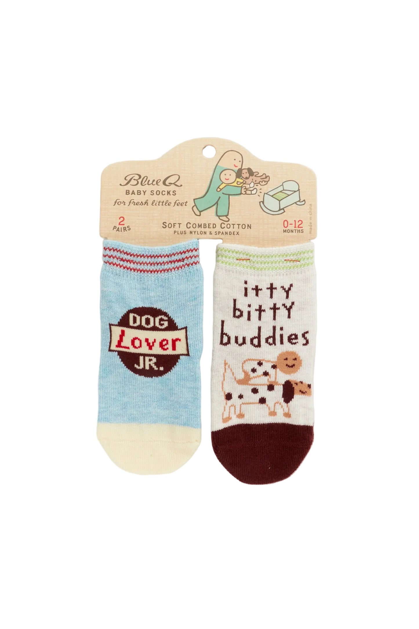 Dog Lover Jr./Itty Bitty Buddies Baby Socks