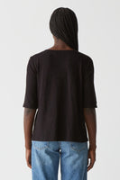 Dua Supima Tee Black