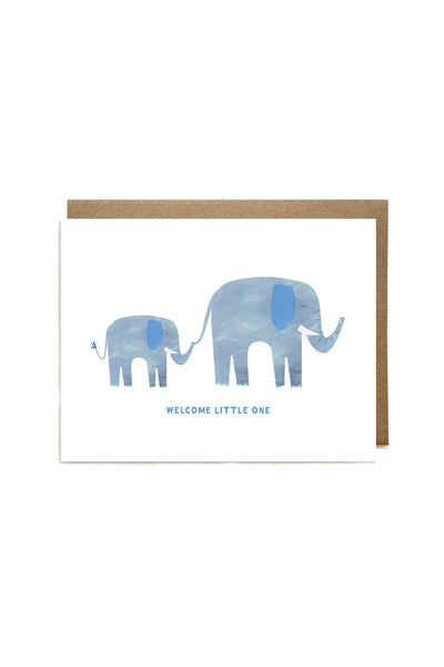 Elephant Baby Card