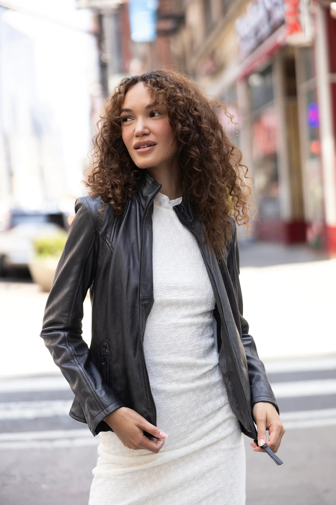 Black Else RF Leather Jacket