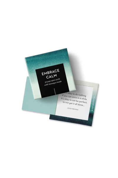 Embrace Calm ThoughtFulls Pop-Open Cards