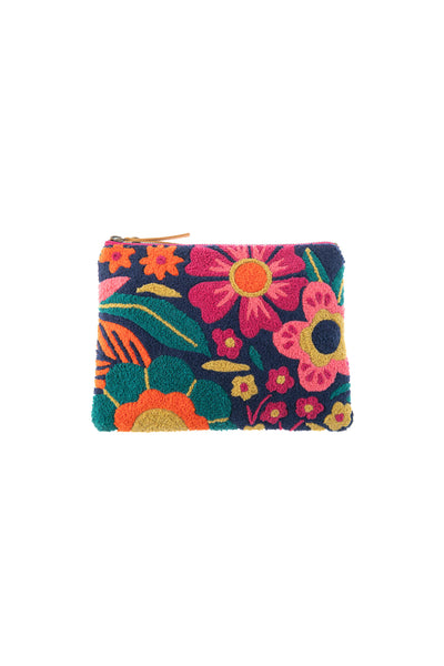 Embroidered Carry All Retro Floral
