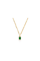 Emerald Holiday Necklace