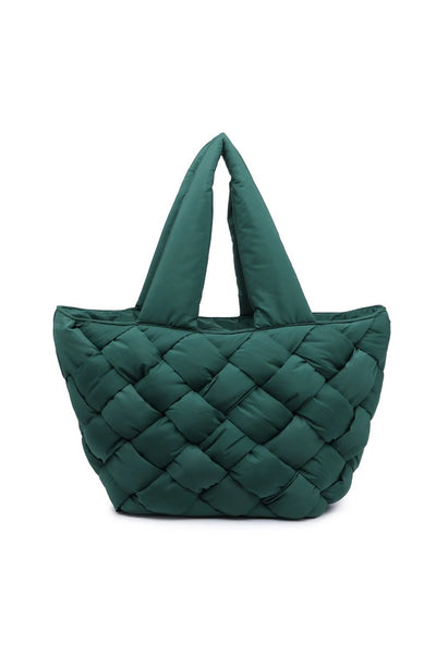 Emerald Intuition East West Nylon Tote