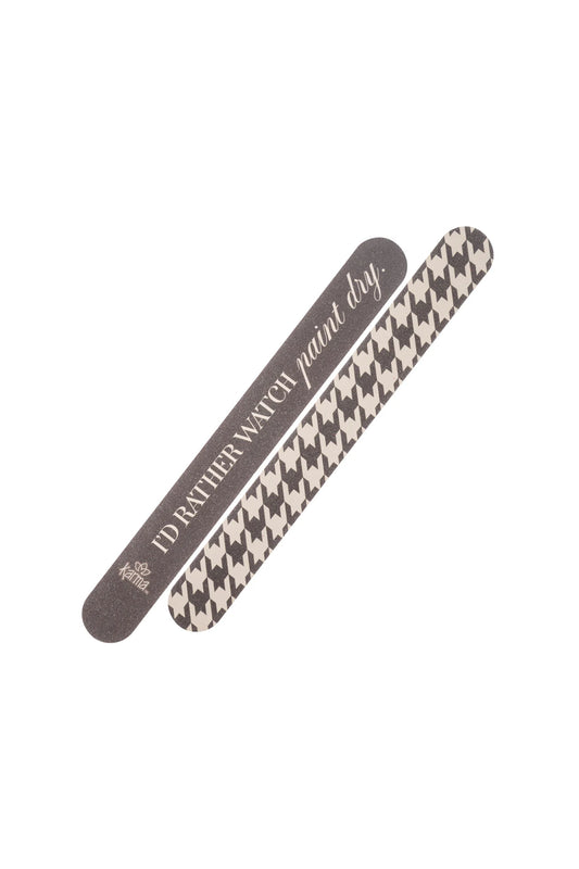 Emery Board Houndstooth