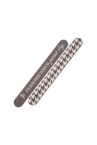 Emery Board Houndstooth