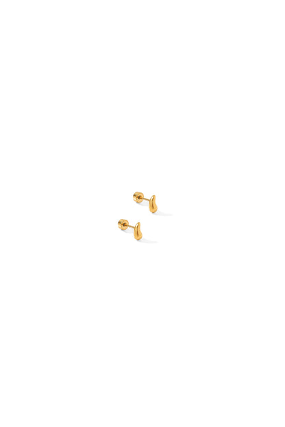 Emma Screwback Studs Gold