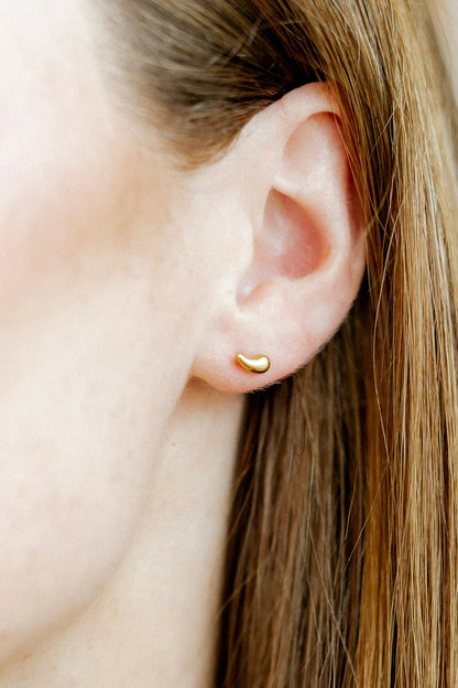 Emma Screwback Studs Gold