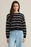 Estero Stripe Cropped Sweater