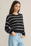 Estero Stripe Cropped Sweater